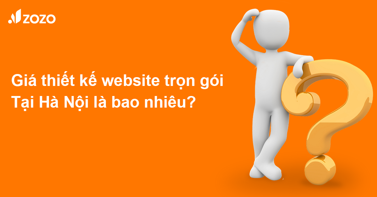 Giá thiết kế website trọn gói tại Hà Nội khoảng bao nhiêu?